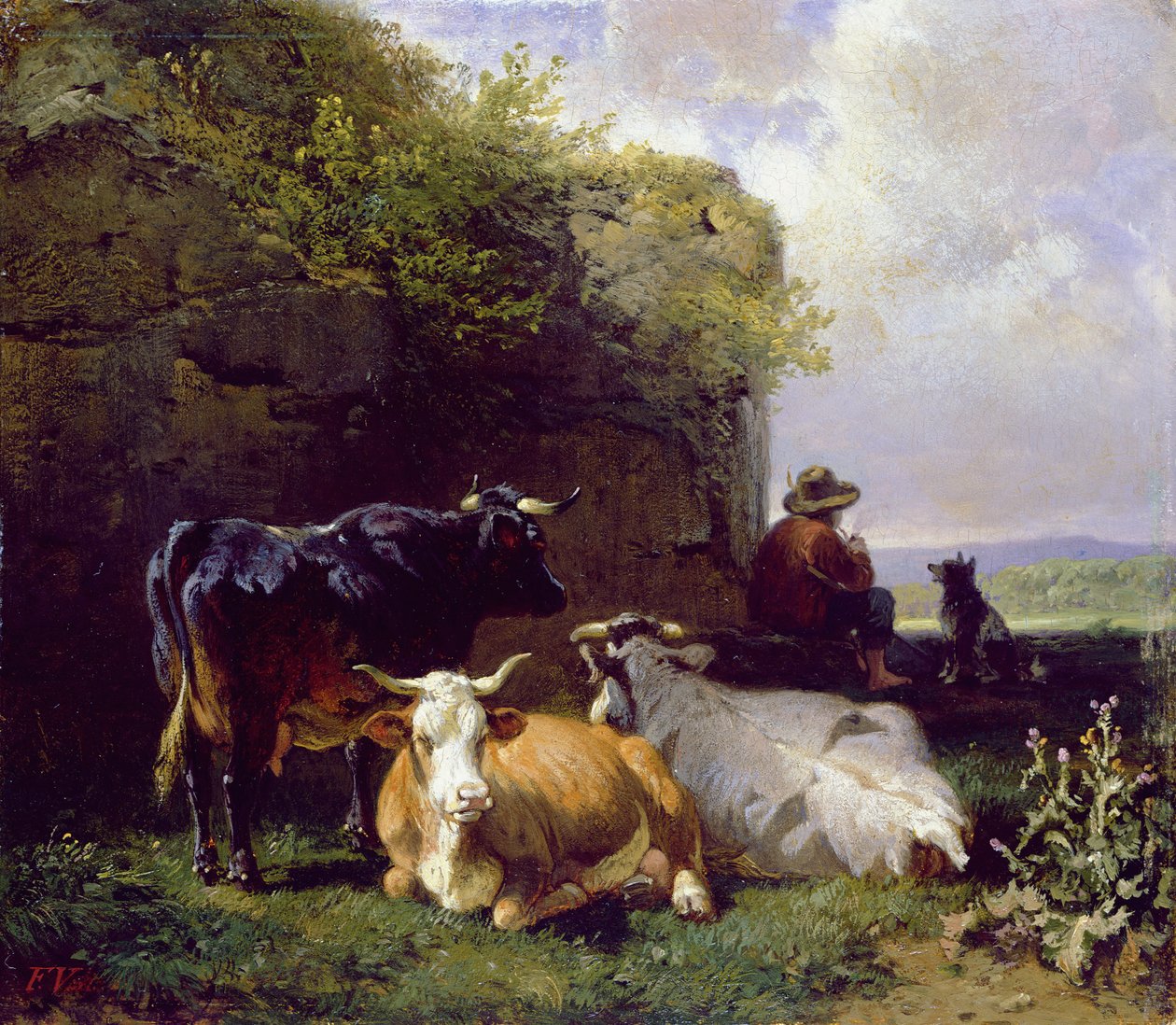 Unbekanntes Bild von Friedrich Johann Voltz