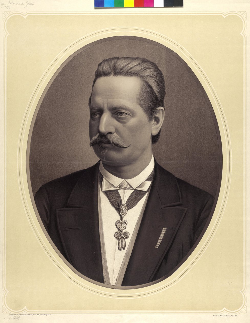 Eduard Graf Taaffe von Friedrich Kaiser