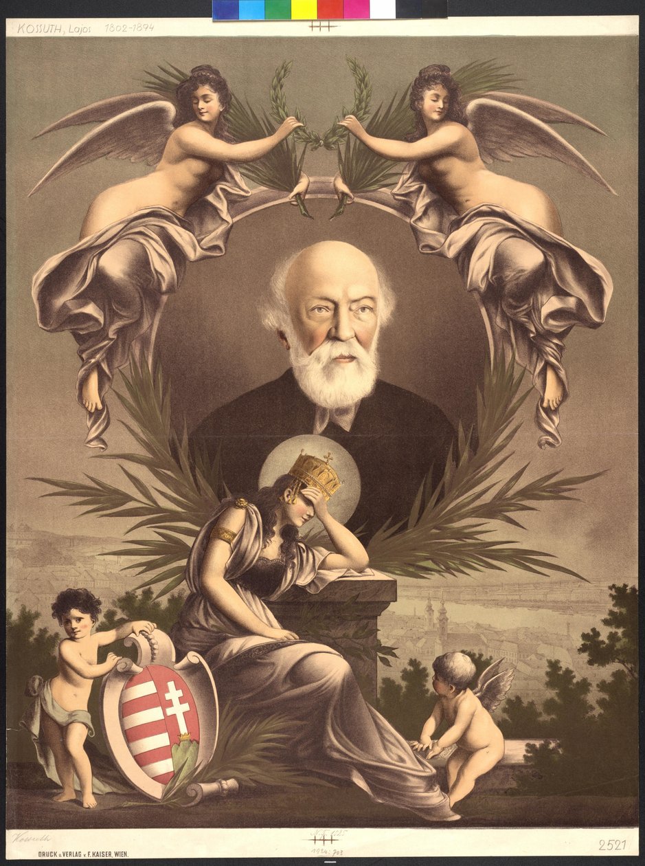 Lajos von Kossuth von Friedrich Kaiser