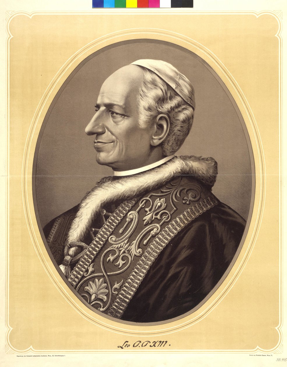 Papst Leo XIII von Friedrich Kaiser