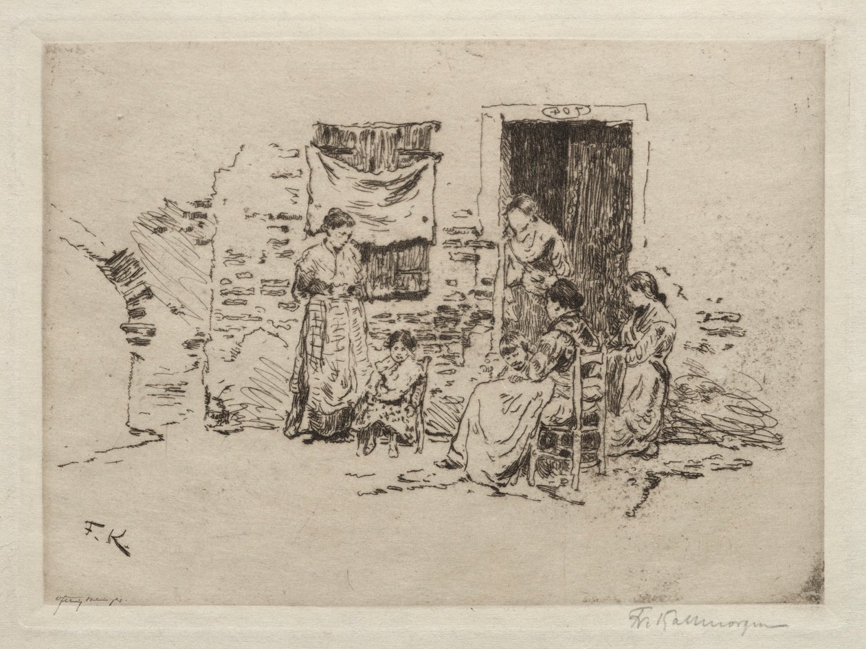 Chioggia von Friedrich Kallmorgan