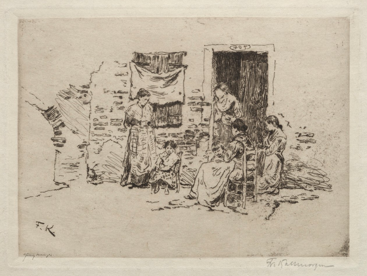 Chioggia von Friedrich Kallmorgan