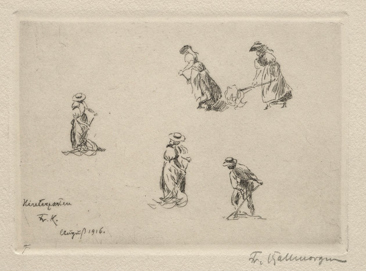 Heumäher von Friedrich Kallmorgan