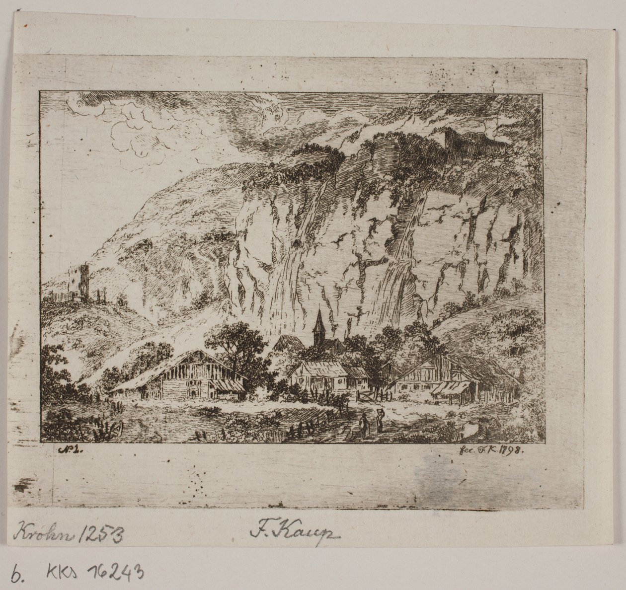 Landschaft von Friedrich Kaup