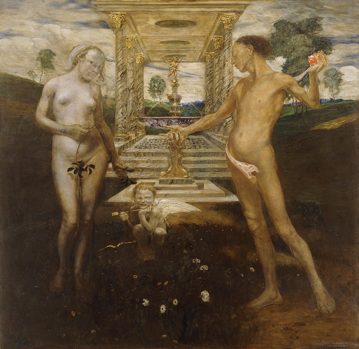 Adam und Eva von Friedrich Stahl