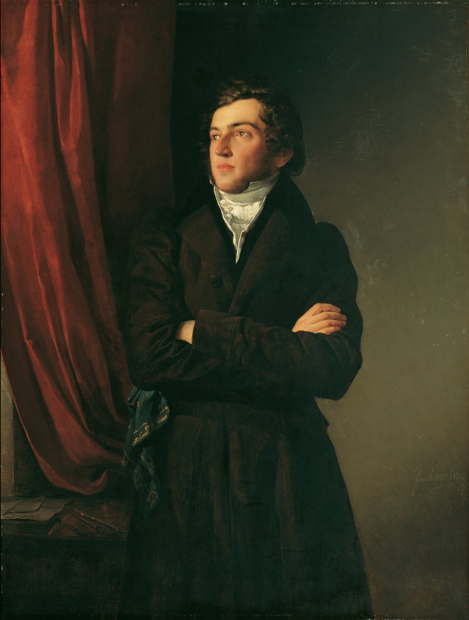Der Maler Robert Theer von Friedrich von Amerling