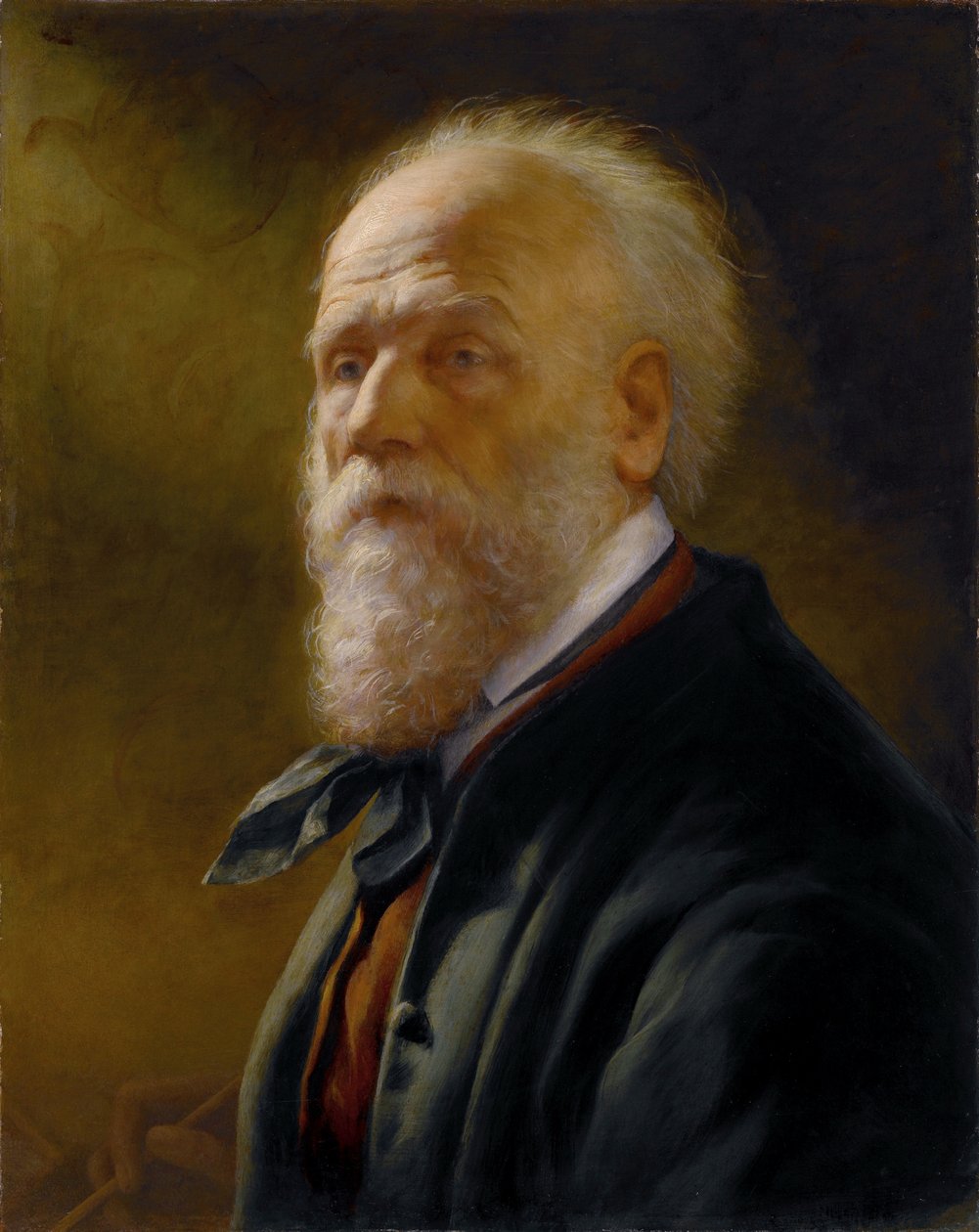 Selbstporträt von Friedrich von Amerling