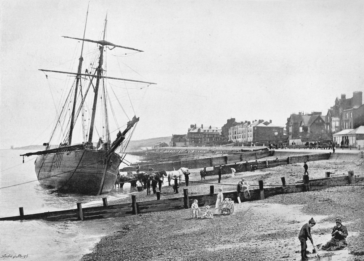 Herne Bay, um 1896 von Frith and Co