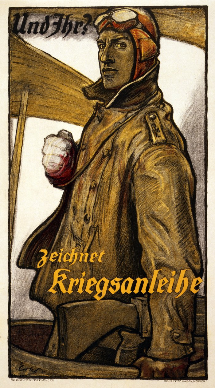 Und Ihr Zeichnet Kriegsanleihe von Fritz Erler