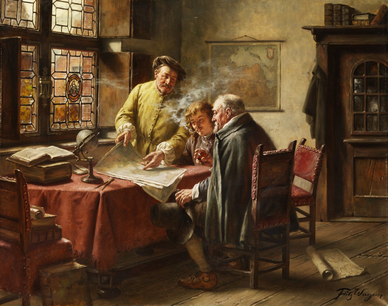 Holländische Kaufleute von Fritz Wagner