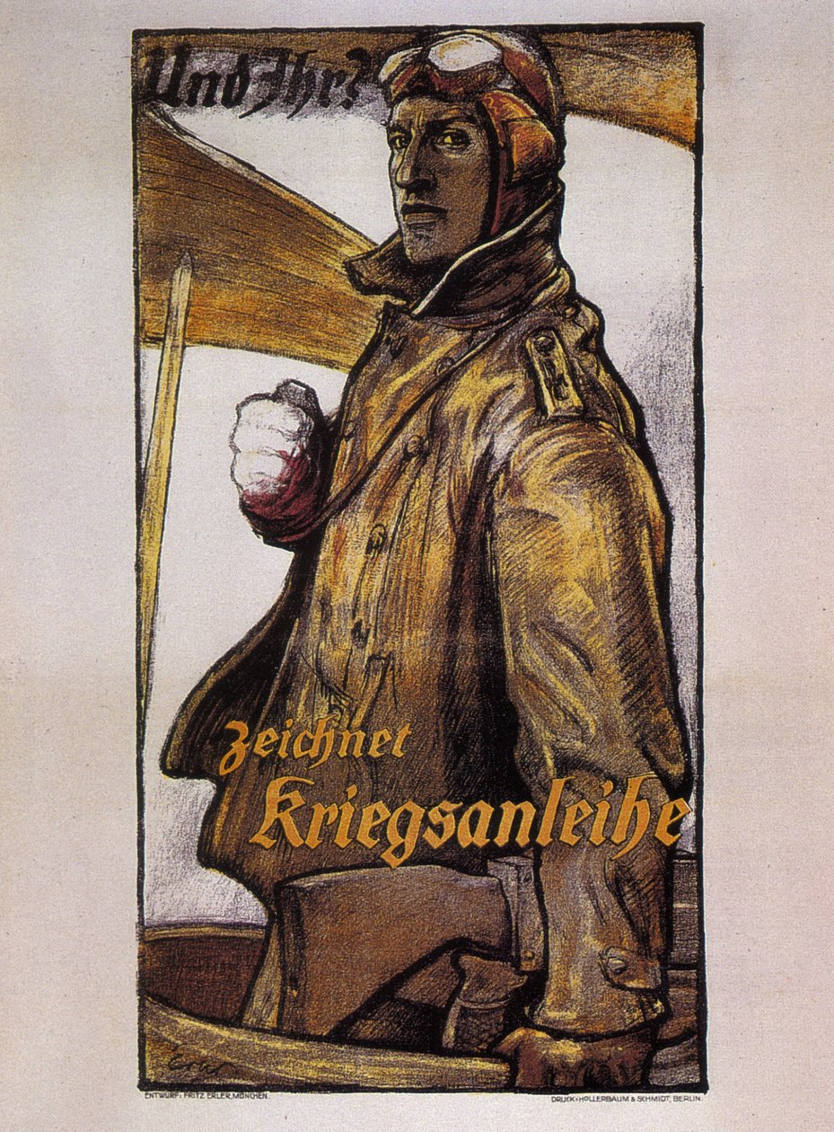 Und du, 1917 von Fritz Erler