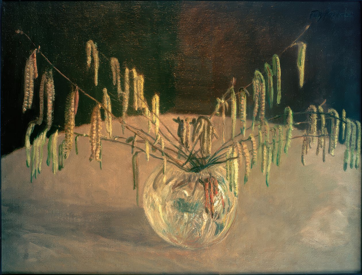 Frühlingszweige von Fritz Mackensen