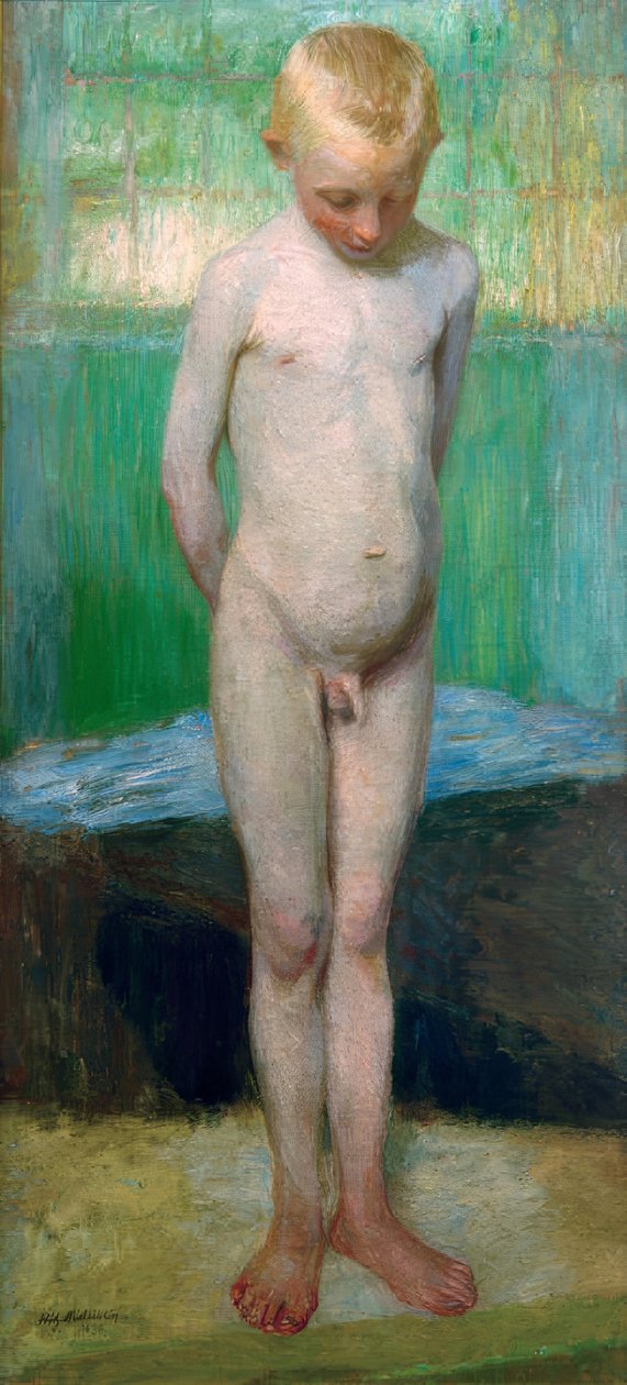 Knabenakt von Fritz Mackensen