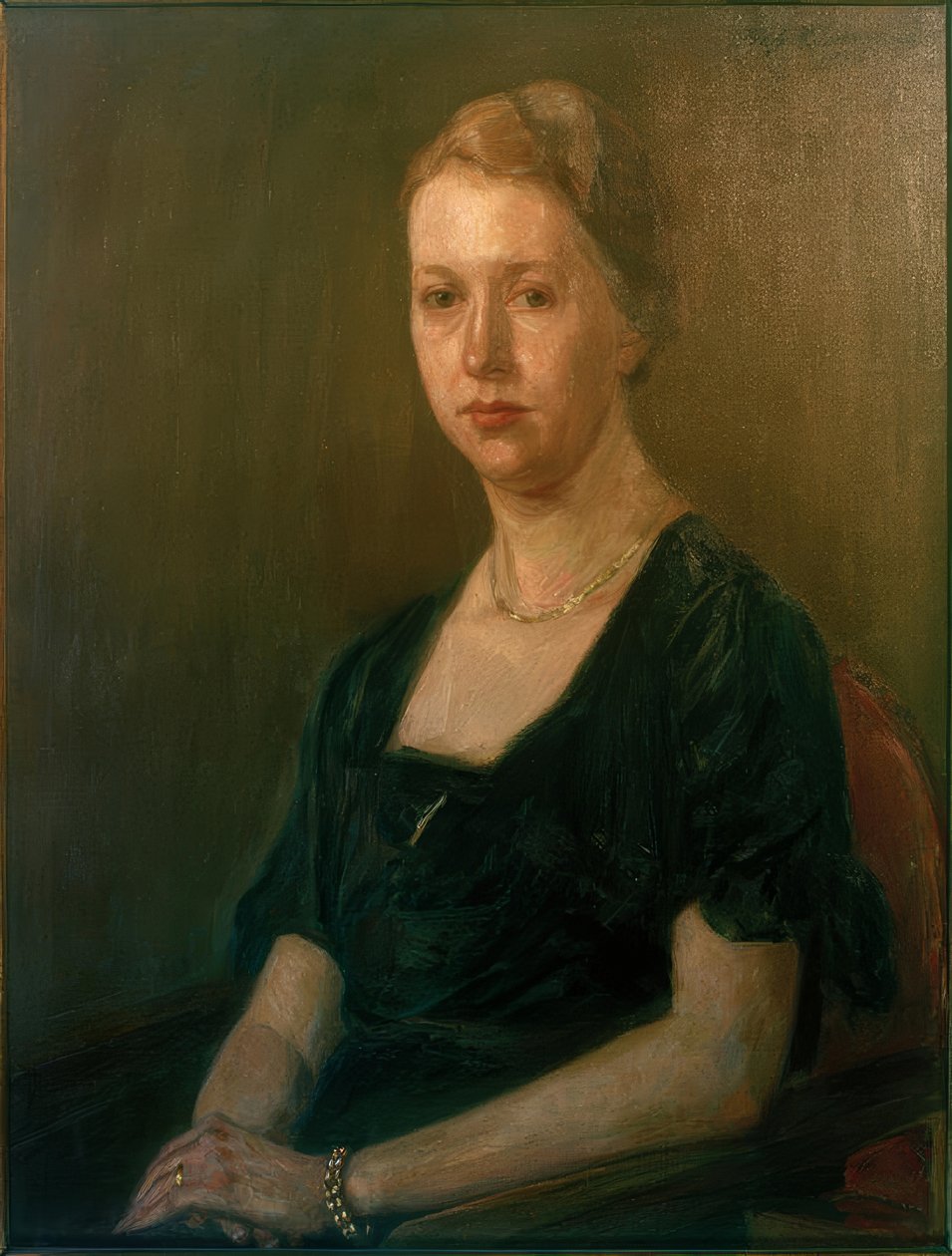 Porträt Hertha Römer von Fritz Mackensen