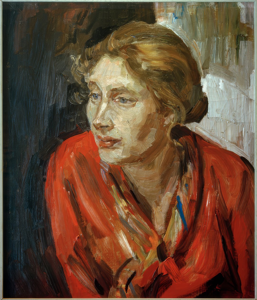 Porträt der Tochter Alexandra von Fritz Mackensen