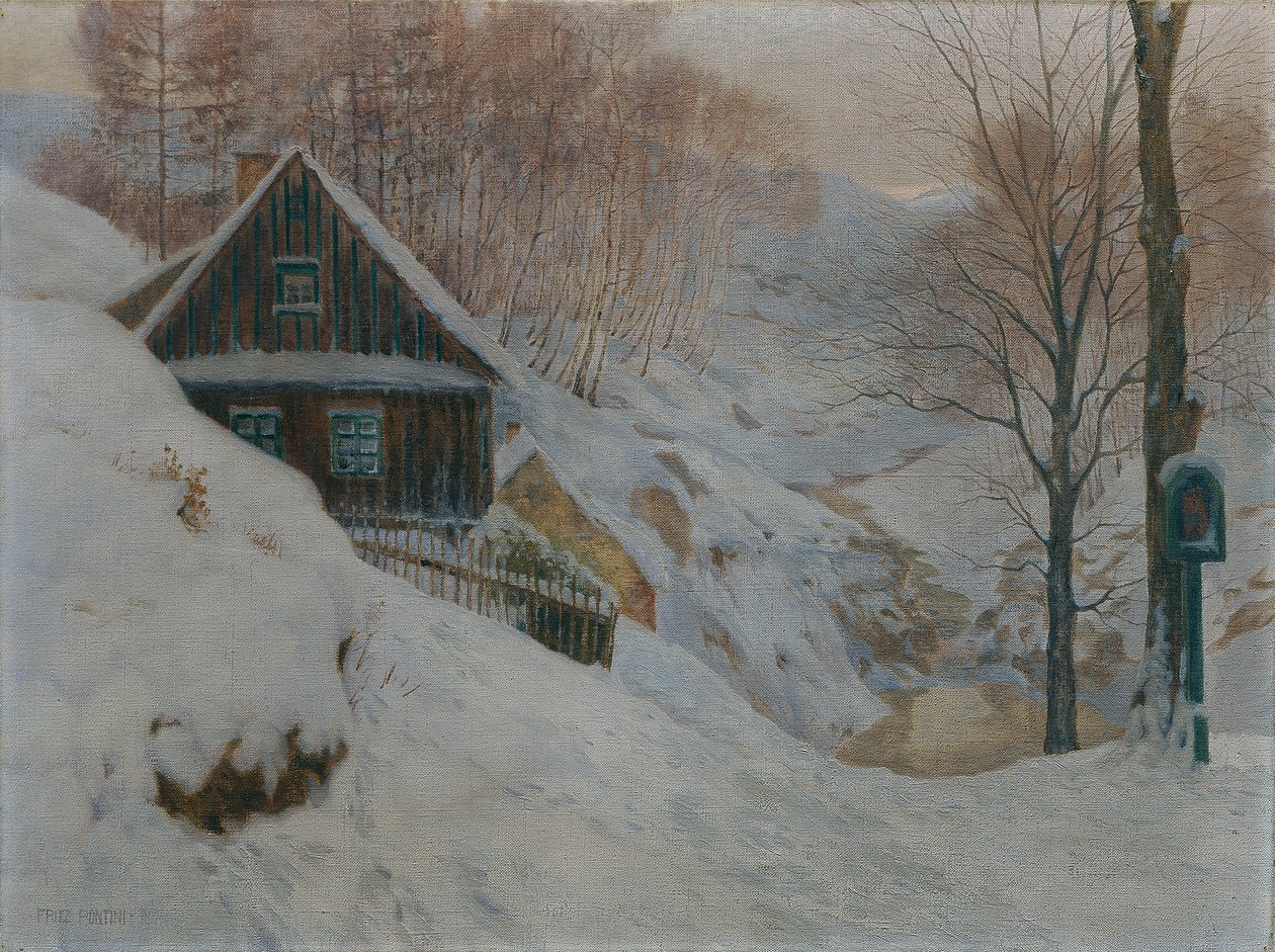 Das Seebachtal bei Franzensbad von Fritz Pontini