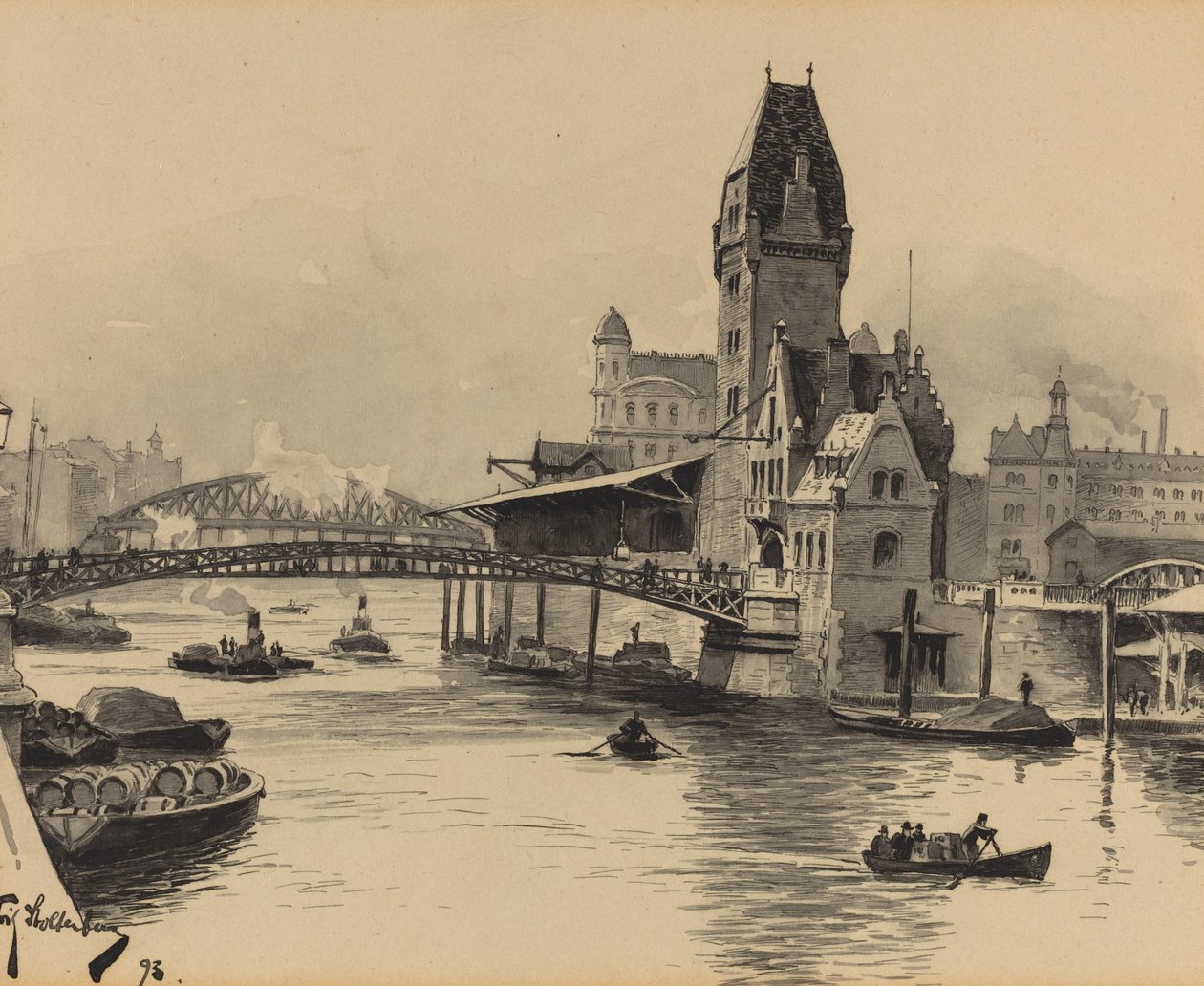 Zollkanal von Fritz Stoltenberg