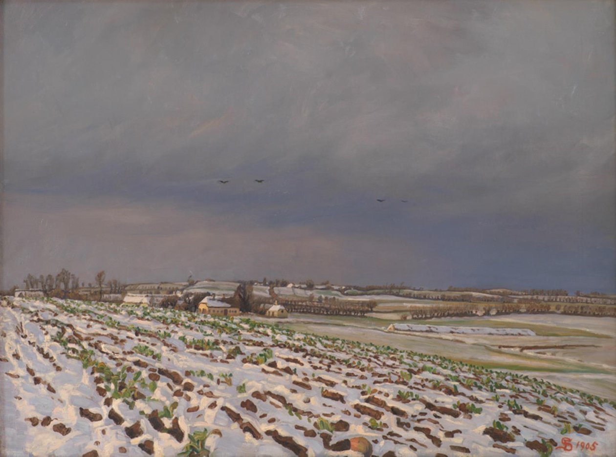 Früher Schnee von Fritz Syberg