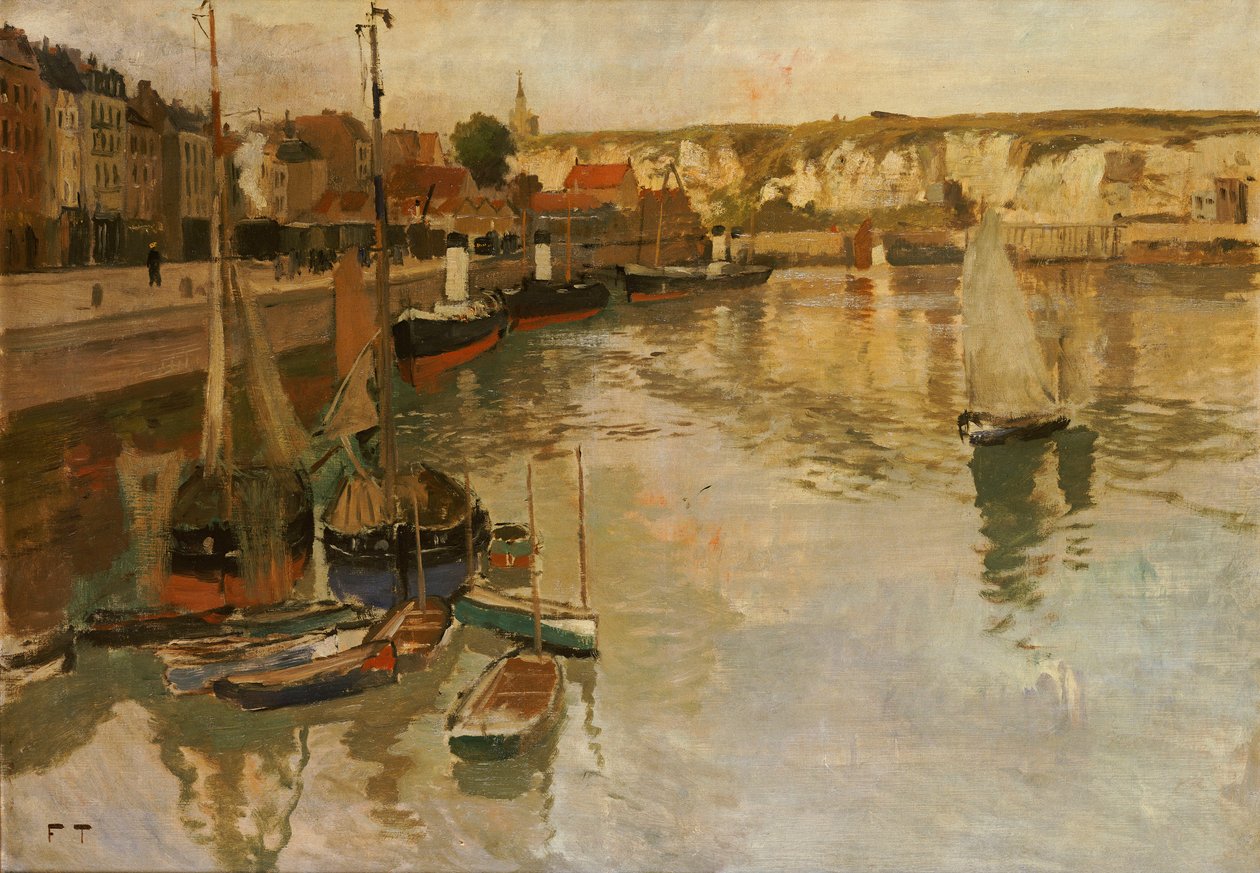 Dieppe von Frits Thaulow