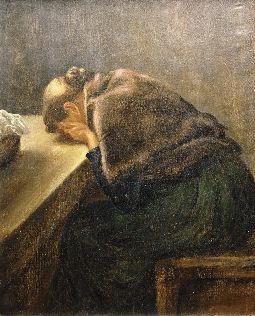 Trauer von Fritz von Uhde