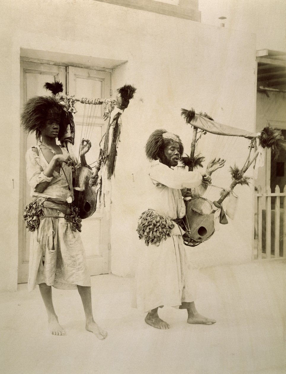 Nubische Musiker von G. Lekegian