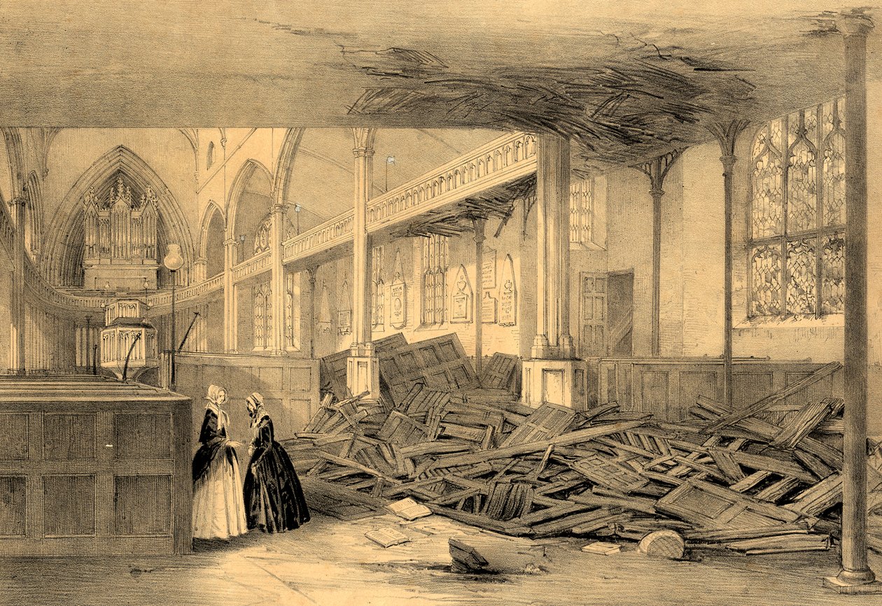 Lithografie von G. Rowe