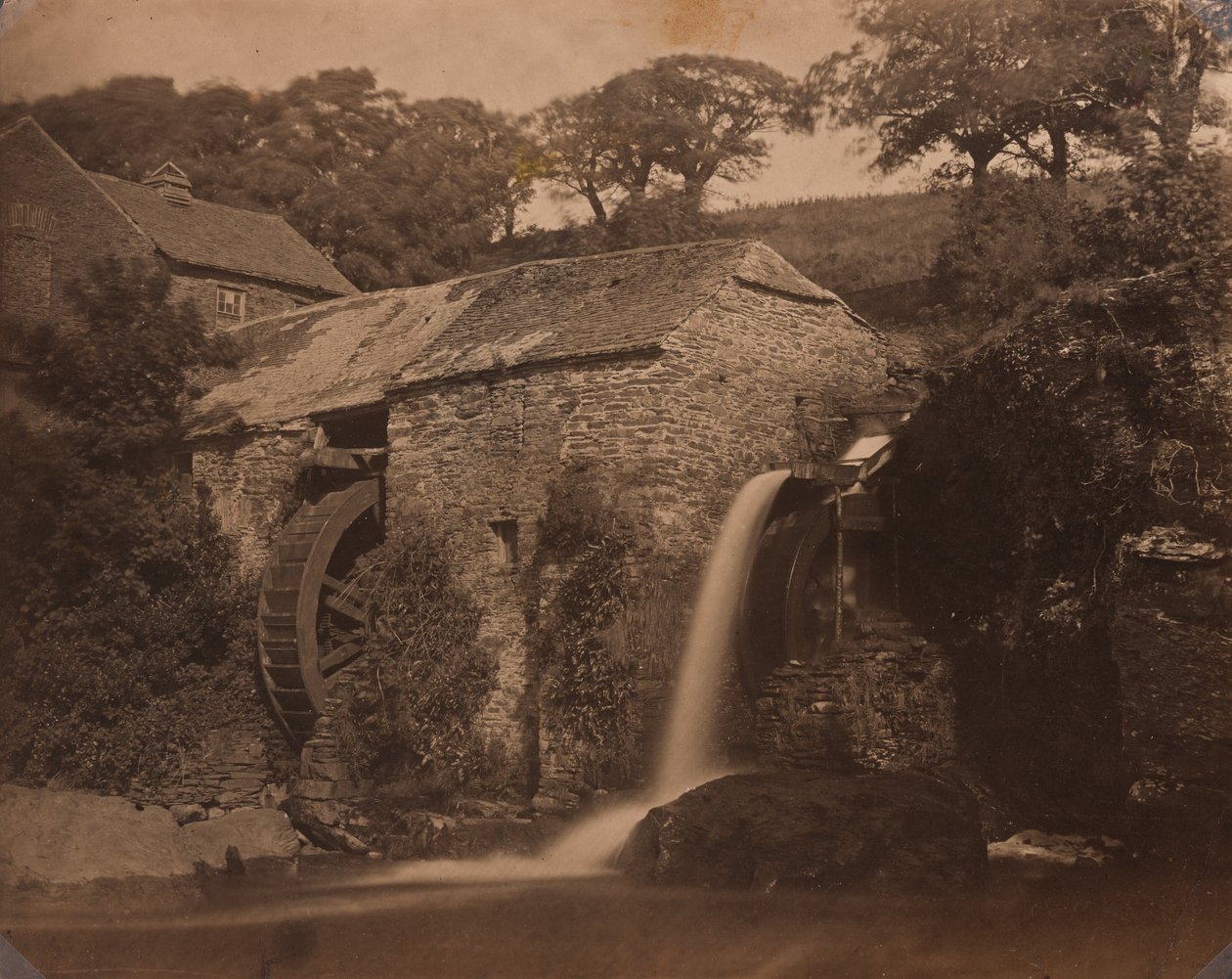 Donemark-Mühle in der Nähe von Bantry, ca. 1855 von G.B. Gething