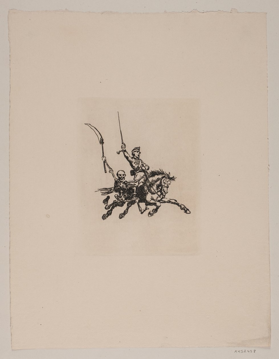 Der Tod und der Husar von G.V. Blom