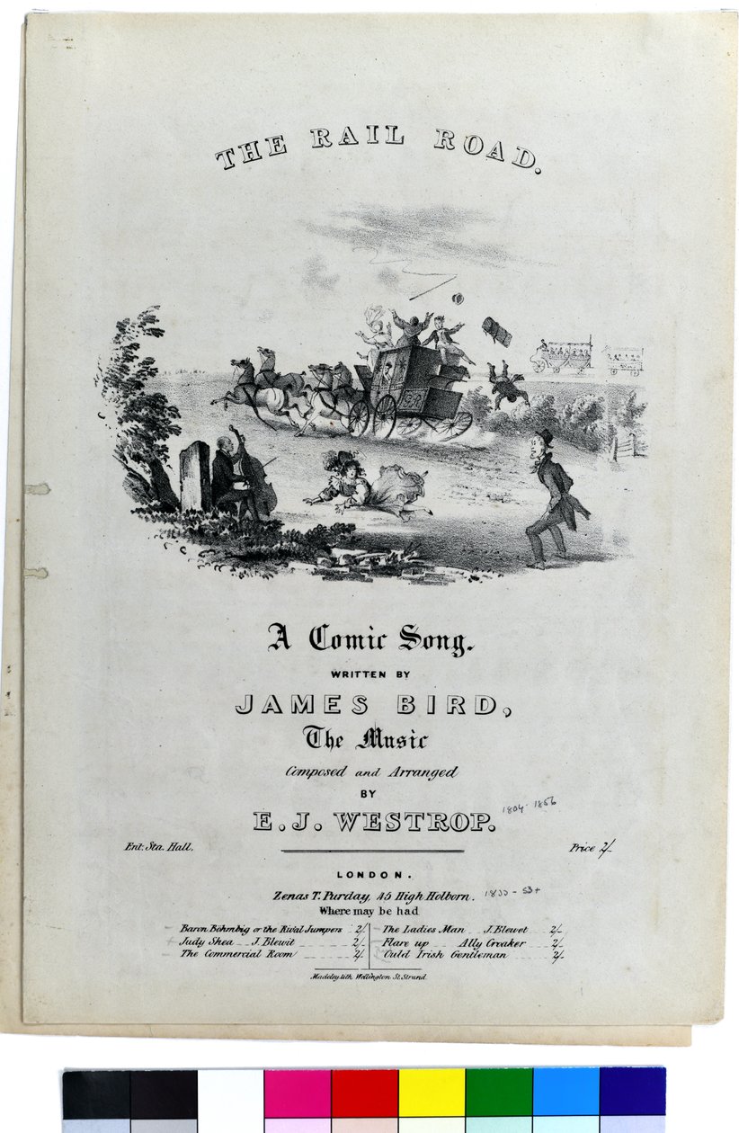 Eisenbahn. Ein komisches Lied von G. E. Madeley