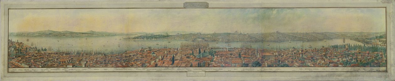 Blick auf Konstantinopel von G. Manzoni