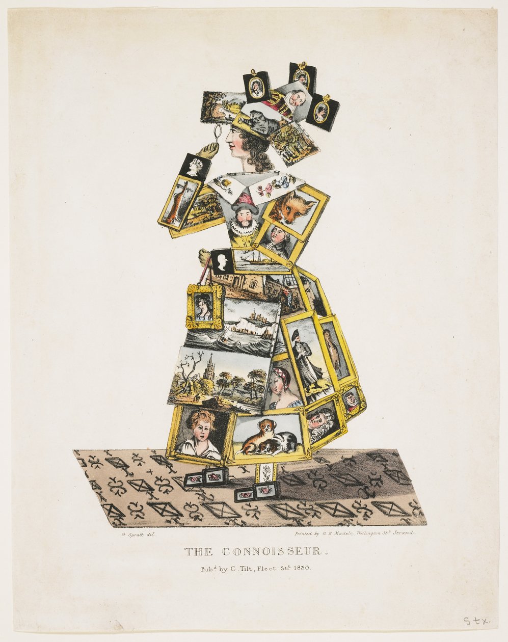 Der Kenner, 1830 von G. Spratt