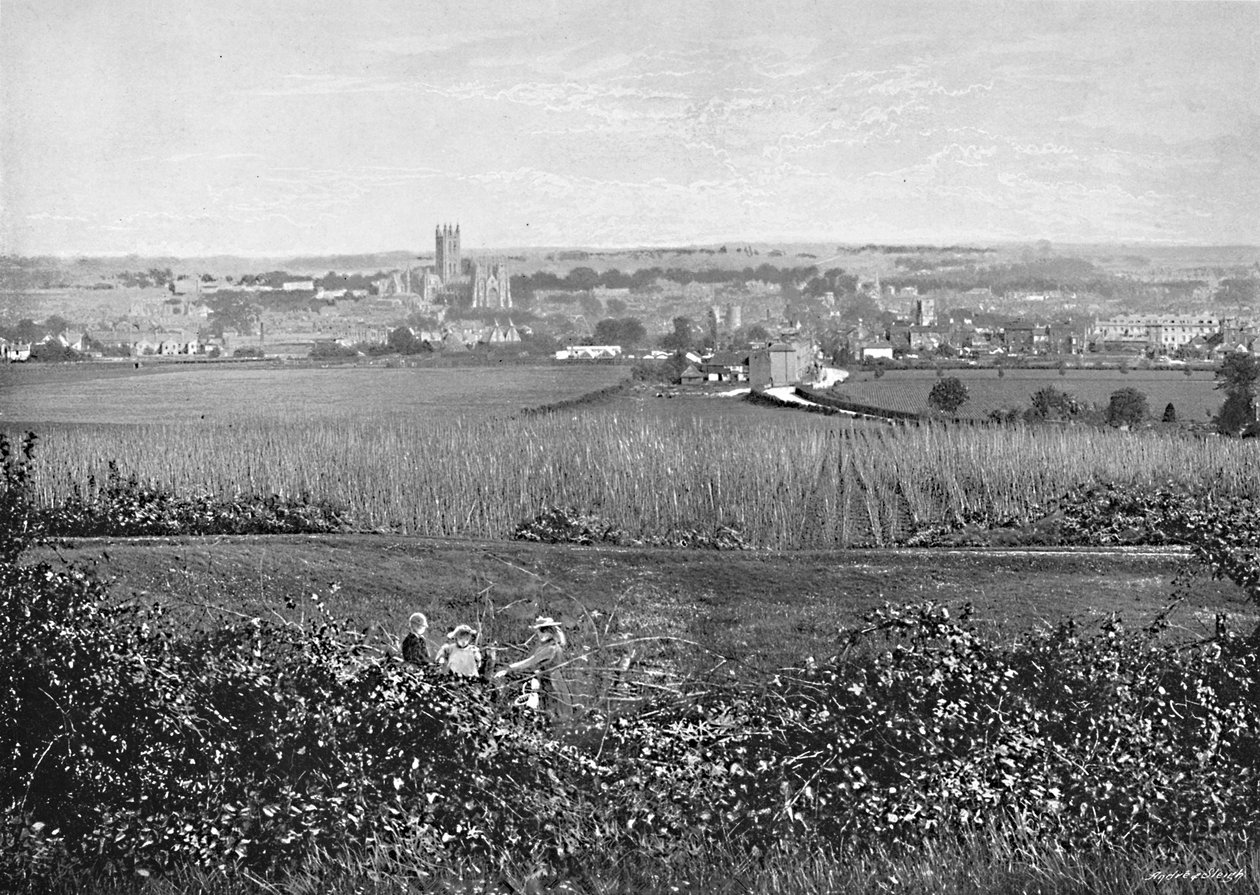 Canterbury, ca. 1896 von G. W. Wilson and Company
