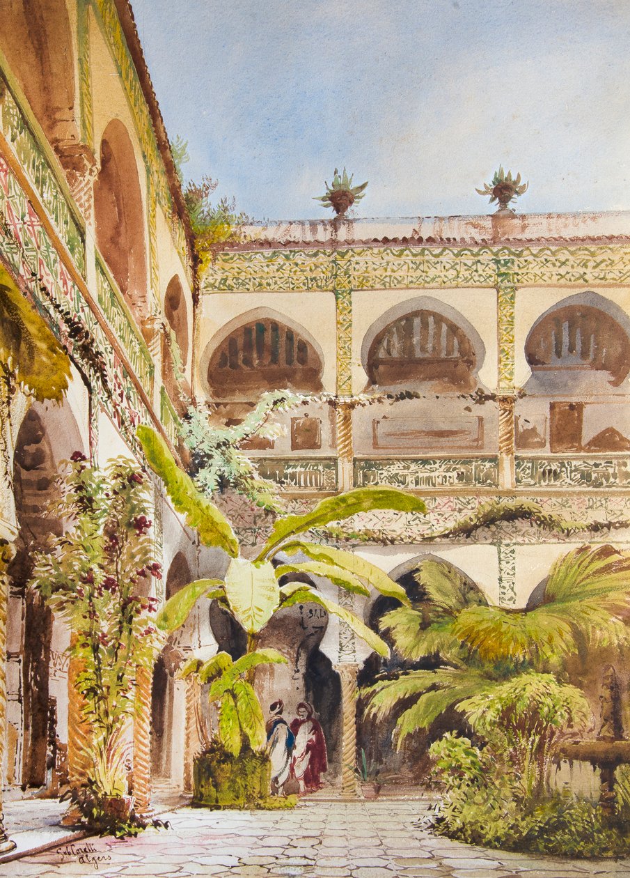 Dar Mustapha Pacha, Algier von Gabriel Carelli