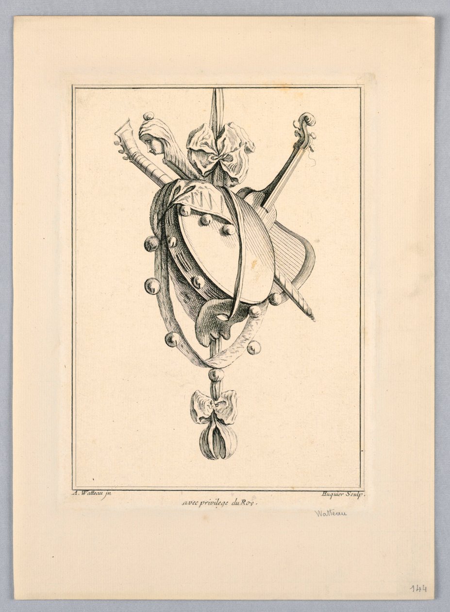 Trophäe von Gabriel Huquier