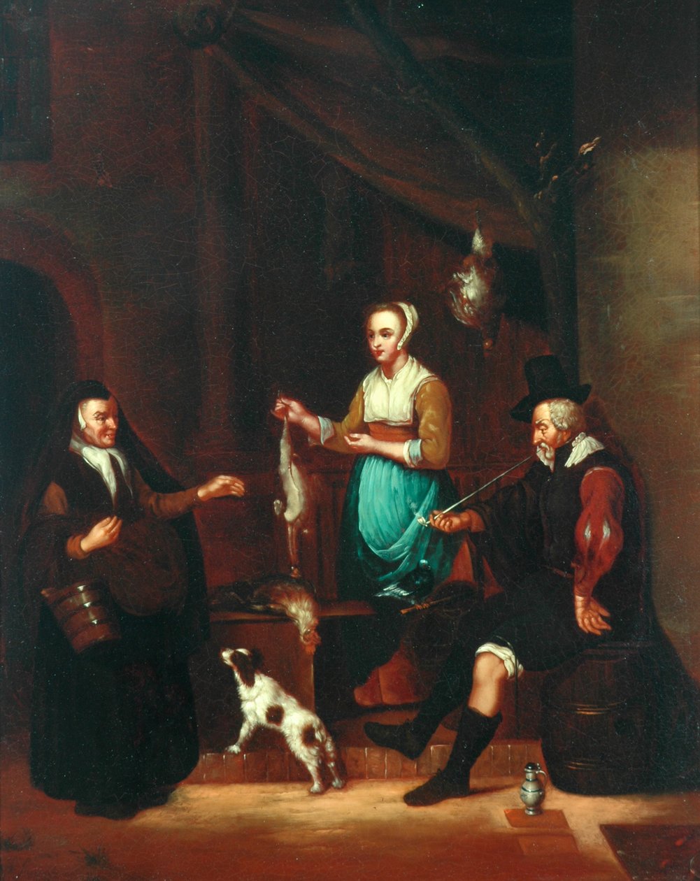 Der Geflügelhändler von Gabriel Metsu