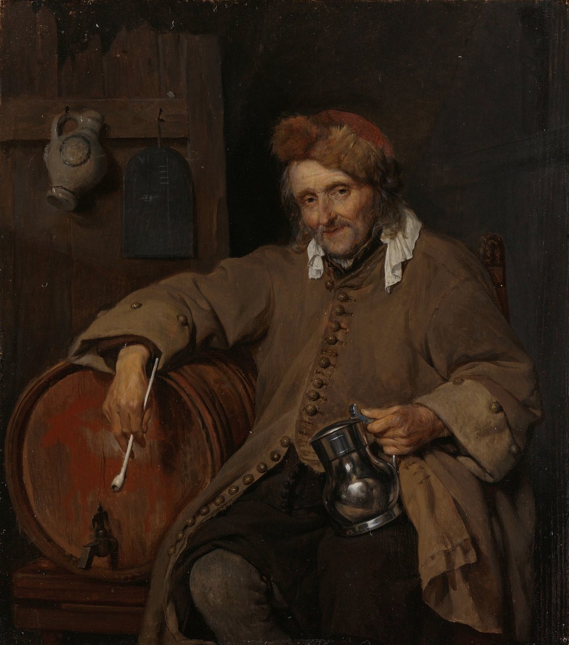 Der alte Trinker von Gabriel Metsu