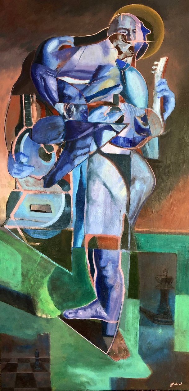 Der Gitarrist, 2021 von Gabriel Palma