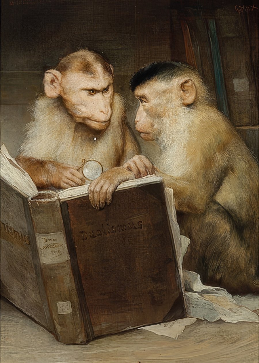 Die Gelehrten von Gabriel von Max