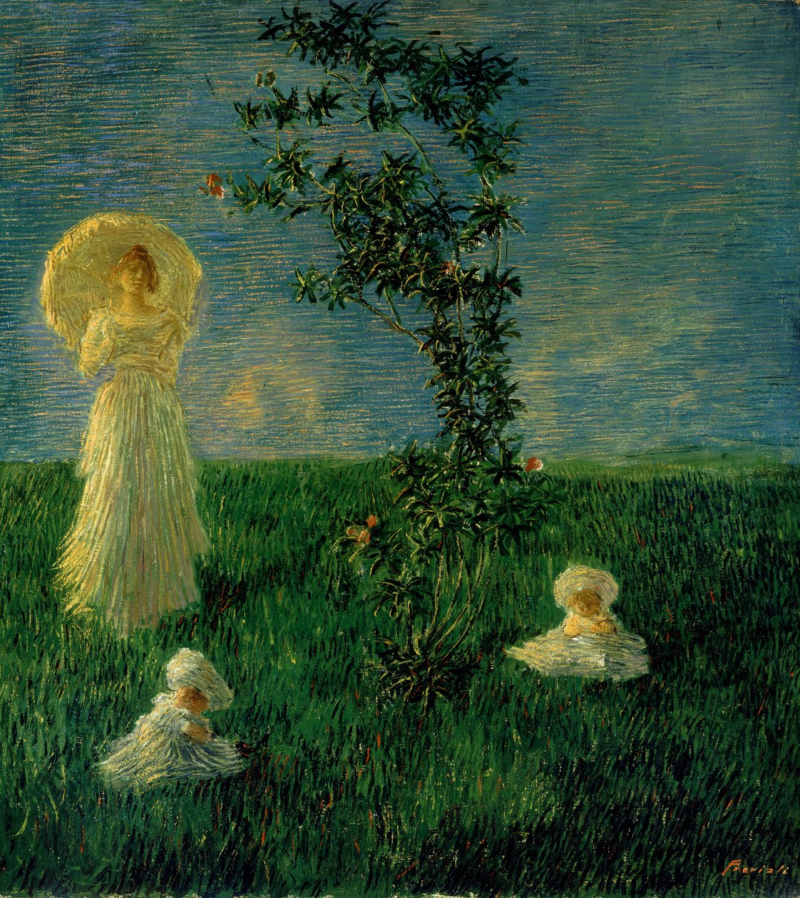 Auf der Wiese von Gaetano Previati
