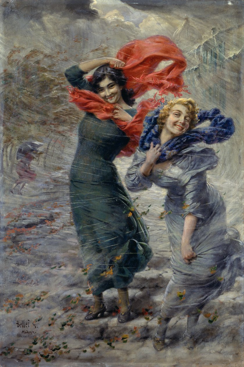 Windstoß von Gaetano Bellei