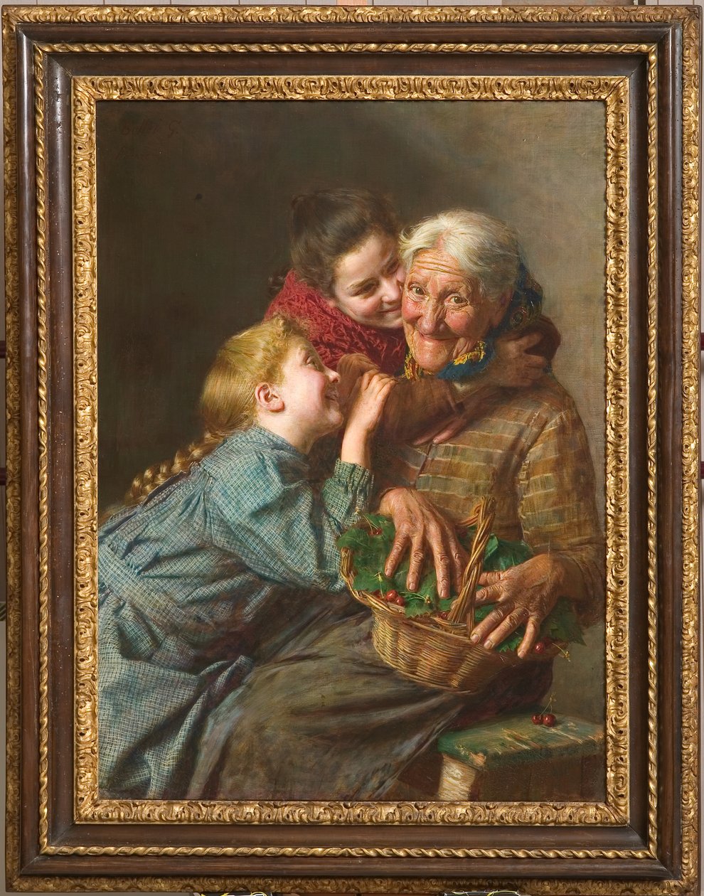 Der willkommene Gast 1882 von Gaetano Bellei