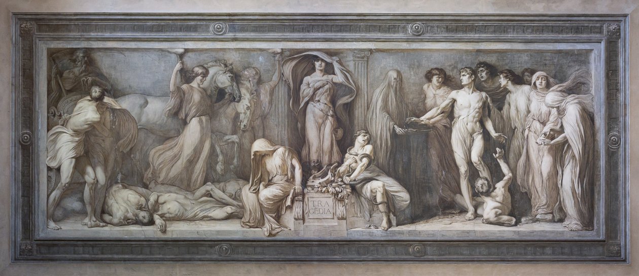 Allegorie der Tragödie von Gaetano Cresseri