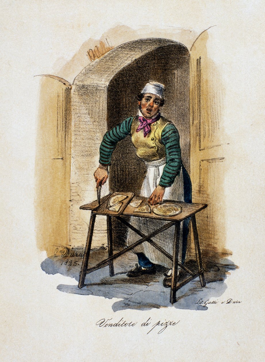 Pizzaverkäufer von Gaetano Dura