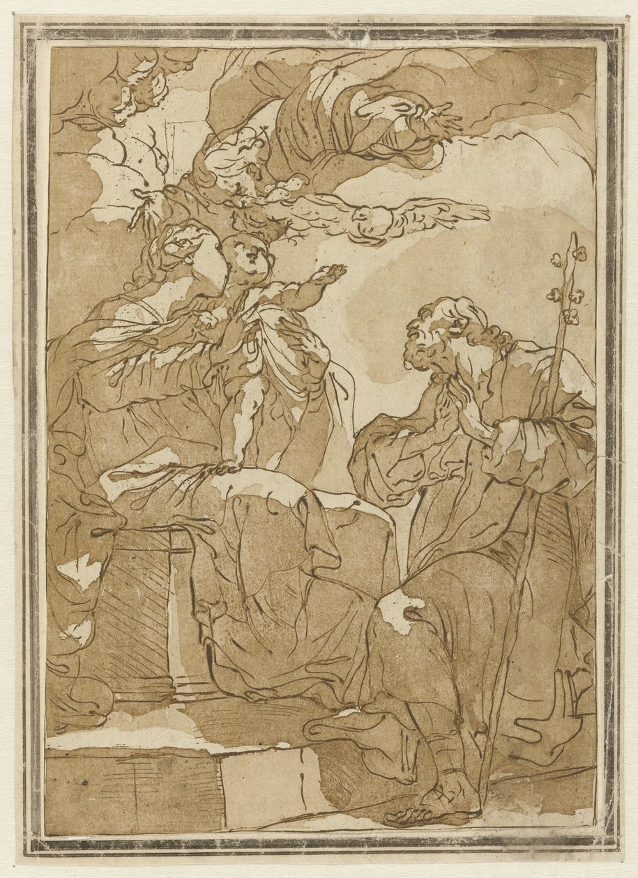 Heilige Familie von Gaetano Gandolfi