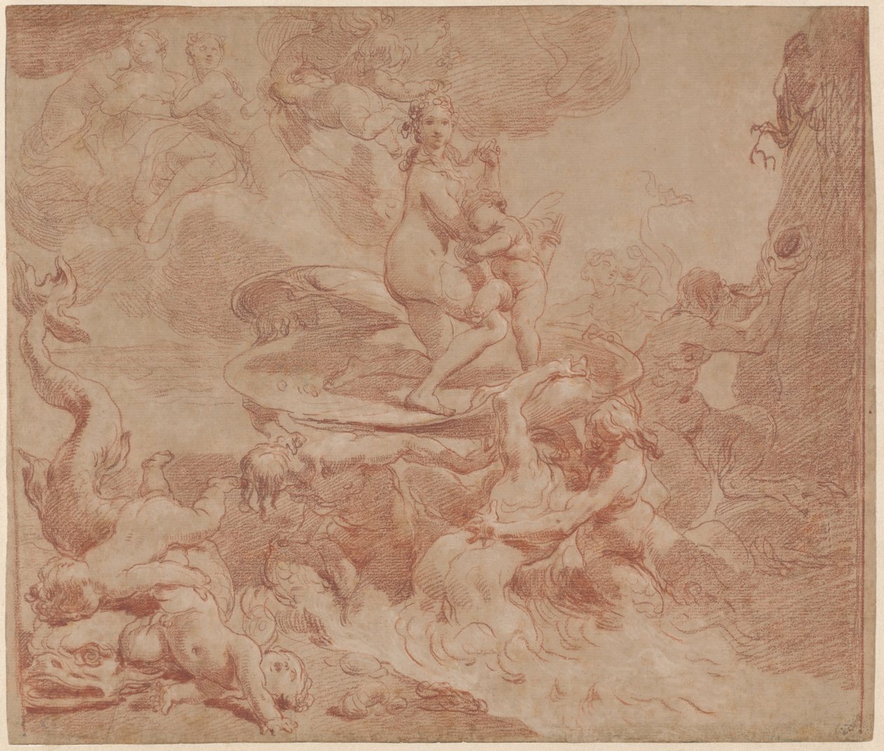 Die Geburt der Venus von Gaetano Gandolfi