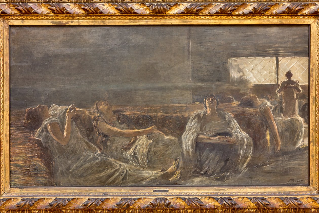 Haschisch: die Opiumraucher von Gaetano Previati