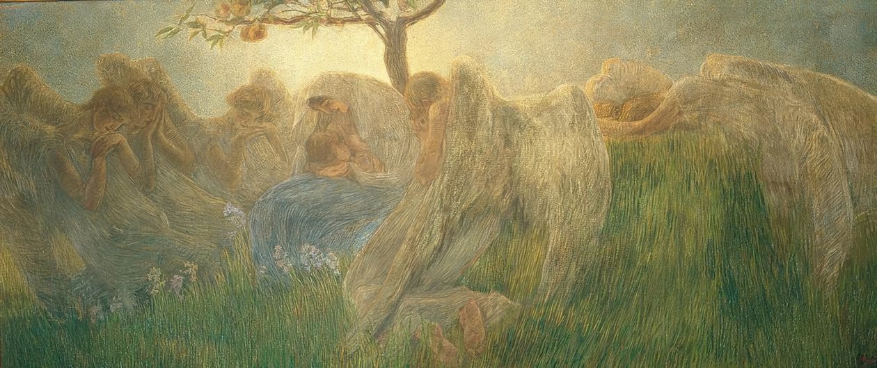 Maternità von Gaetano Previati