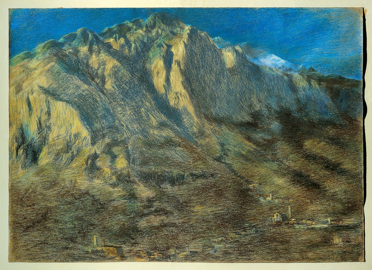 Berg Resegone von Gaetano Previati