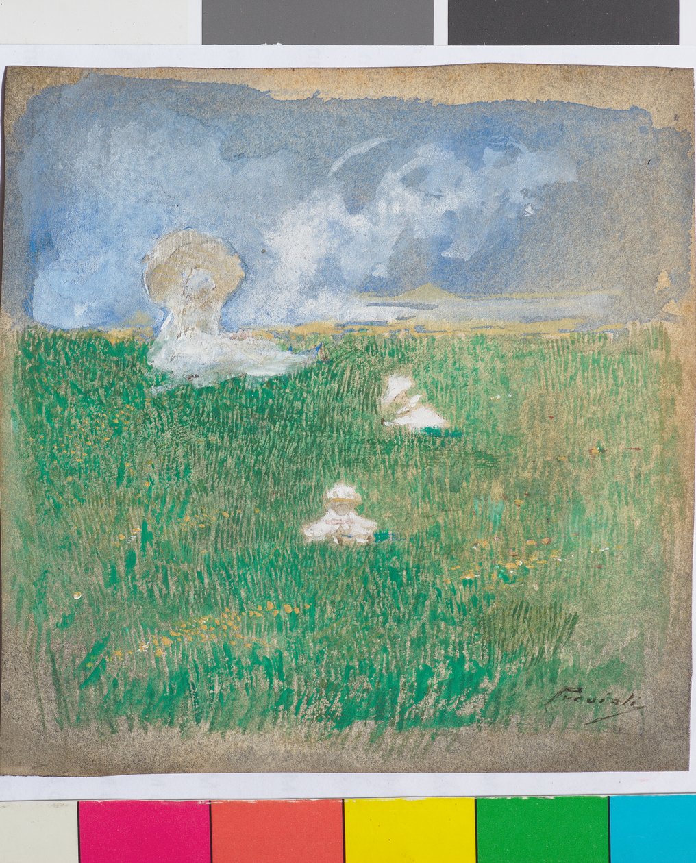 Frieden, ca. 1901 von Gaetano Previati