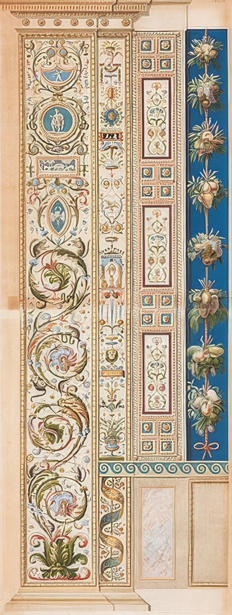 Pilaster Loggia IX (Verzierung) von Gaetano Savorelli